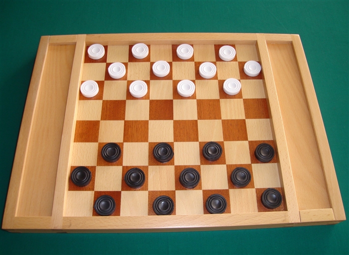 Damas Tabuleiro  Conjunto tabuleiro durável com xadrez, dominó